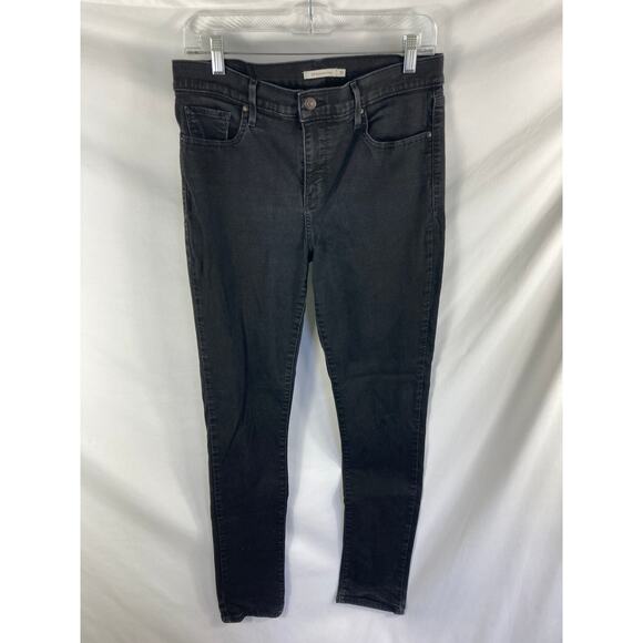 Levis 311 Shaping Skinny Jean Black Womans Size 31 L32 - Picture 1 of 3
